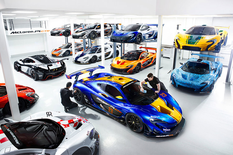 گشت و گذاری در کارگاه مک لارن P1 GTR