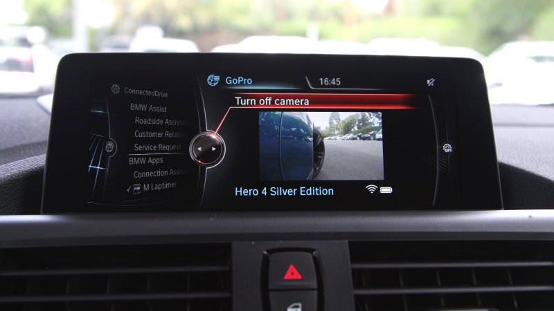 خودروهای بی ام و با دوربین GoPro و گوشی آیفون یکپارچه می‌شوند