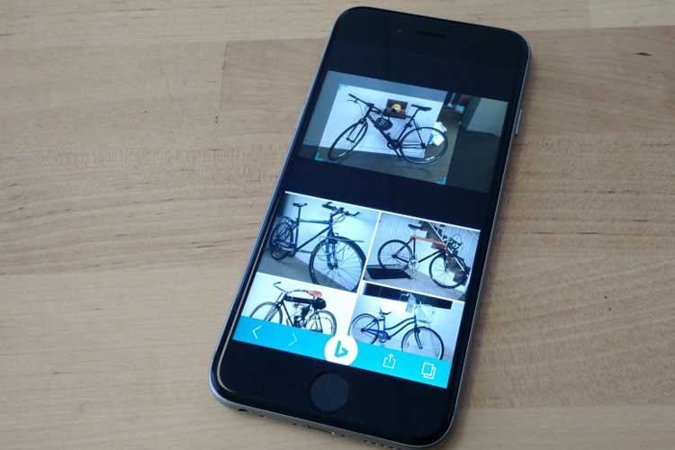 امکان جستجو از طریق دوربین، در نسخه iOS موتور جستجوی بینگ فراهم شد