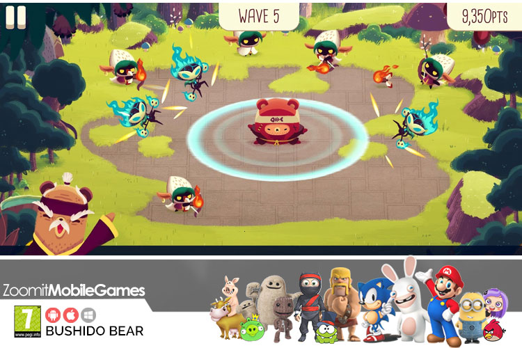  بازی موبایل Bushido Bear؛ محافظ جنگل