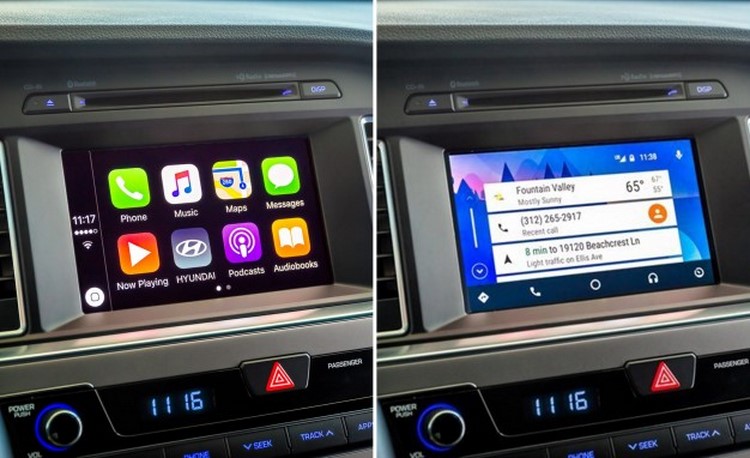 هیوندای و بروزرسانی مجانی Adroid Auto و Apple carPlay