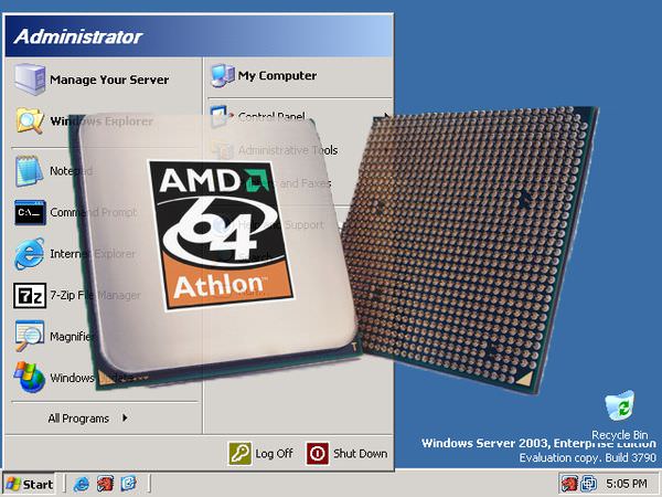 AMD K8: پردازنده‌های Athlon 64!