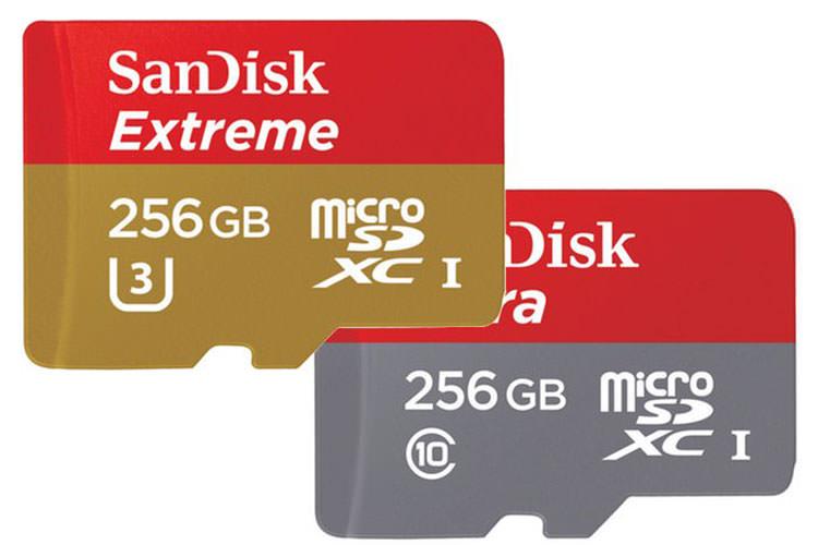 سن دیسک کارت های حافظه‌ی میکرو اس دی ۲۵۶ گیگابایتی خود را معرفی کرد