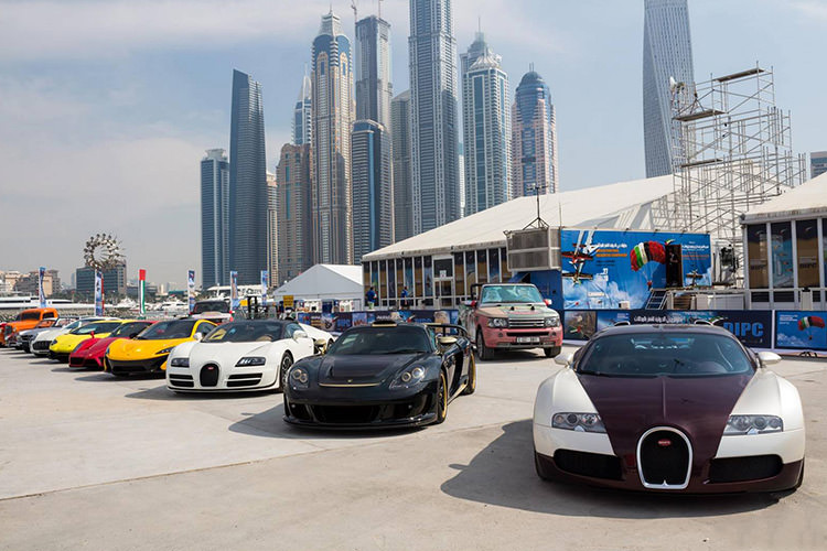 توقیف ۸۱ خودرو توسط پلیس دوبی به دلیل مسابقات غیرقانونی
