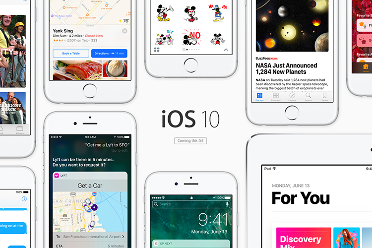 iOS 10 برای آیفون، آیپد و آیپاد معرفی شد