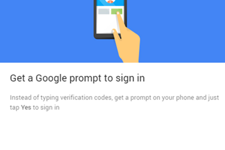 راه‌ اندازی تایید هویت دو مرحله ای بدون کد گوگل (Google Prompt)