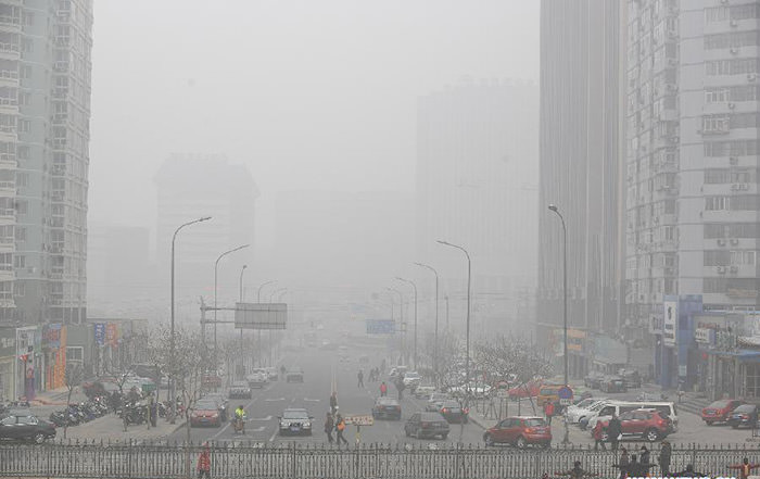 هوای آلوده چین
