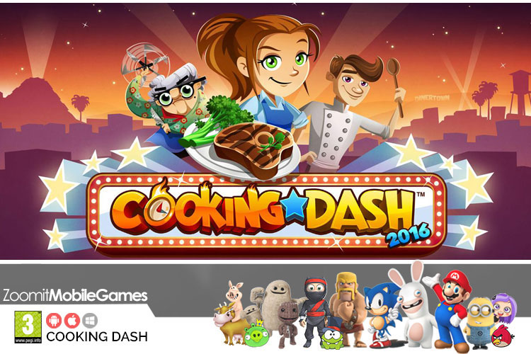  بازی موبایل Cooking Dash؛ دردسرهای سرآشپز
