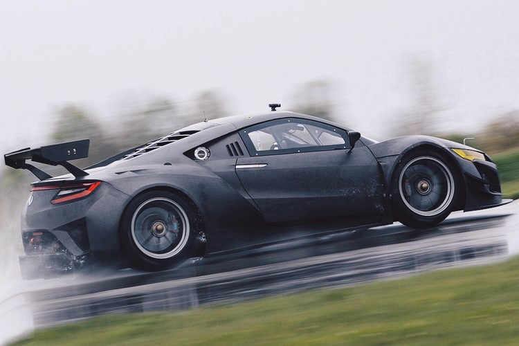 آکورا NSX GT3 با بدنه تمام کربنی معرفی شد