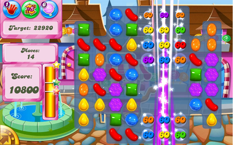 بازی موبایل Candy Crush Saga؛ دنیای جذاب آب نباتی