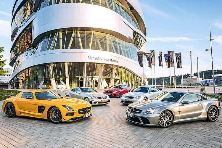 جادوی سیاه؛ پنج نسل با سری AMG Black مرسدس بنز