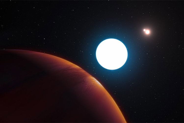تماشا کنید: ستاره‌شناسان سیاره‌‌ای با سه خورشید را شناسایی کرده‌ اند