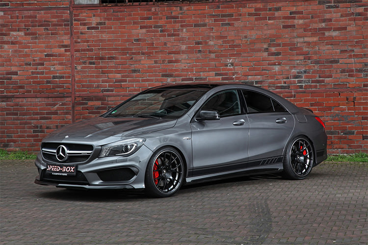 مرسدس بنز CLA 45 AMG با تیونینگ SR