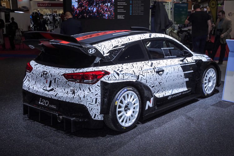 هیوندای مدل i20 WRC را به نمایش گذاشت