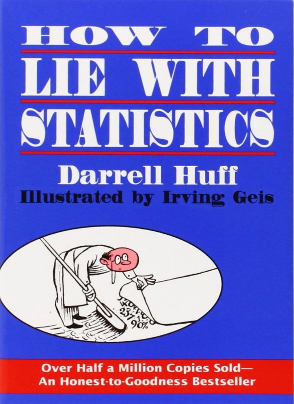 کتاب چگونه با آمار دروغ بگوییم