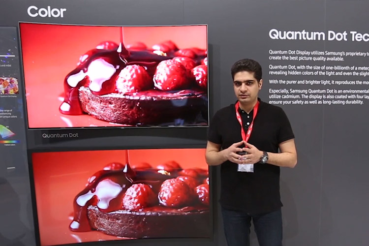 تماشا کنید: نگاه نزدیک زومیت به تلویزیونهای مجهز به فناوری Quantum Dot سامسونگ