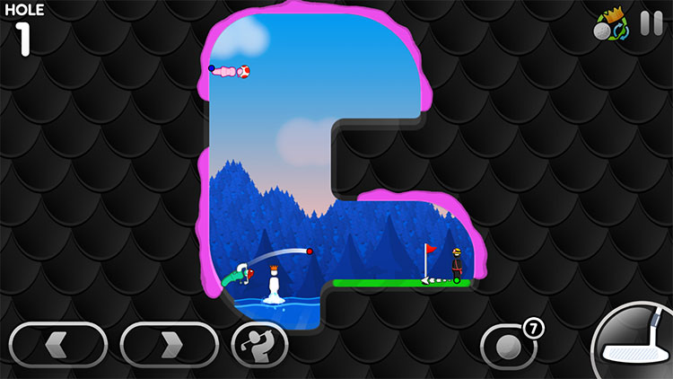 بازی Super Stickman Golf 3: گلف مجازی