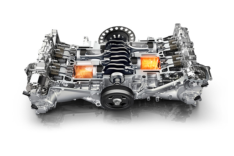 تشریح موتور تخت سوبارو: Boxer Engine