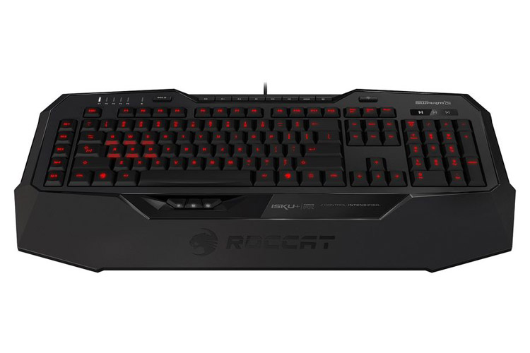 Roccat از یک کیبورد با کلیدهای QWEASD حساس به فشار رونمایی کرد
