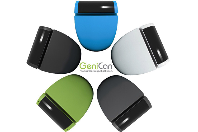 رونمایی از سطل زباله هوشمند GeniCan در نمایشگاه CES 2017