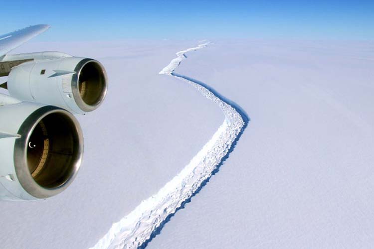 آب شدن یخ های قطب جنوب