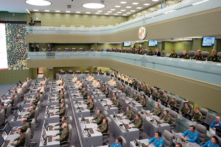 Russian MoD Command Center