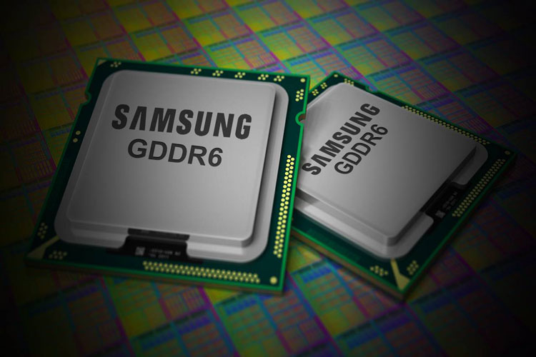 سامسونگ تولید انبوه تراشه‌ حافظه‌ GDDR6 را در دستور کار دارد