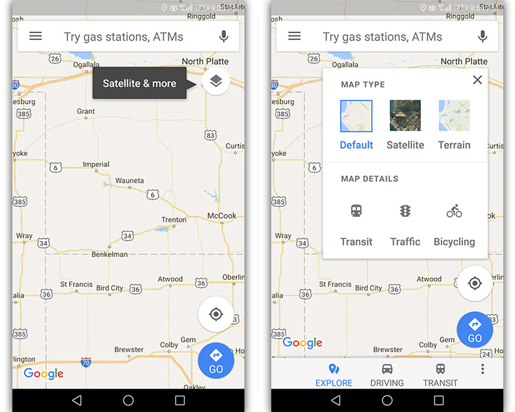 آموزش نقشه گوگل/google maps