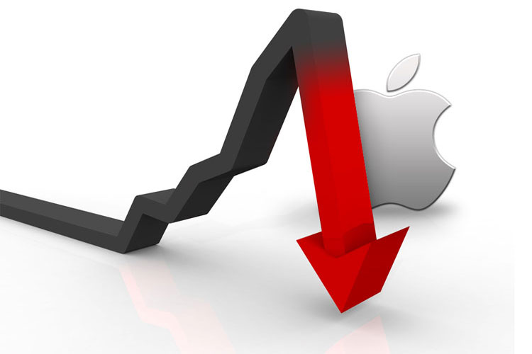 کاهش فروش اپل و افزایش فروش سایر برندها در آمریکا 