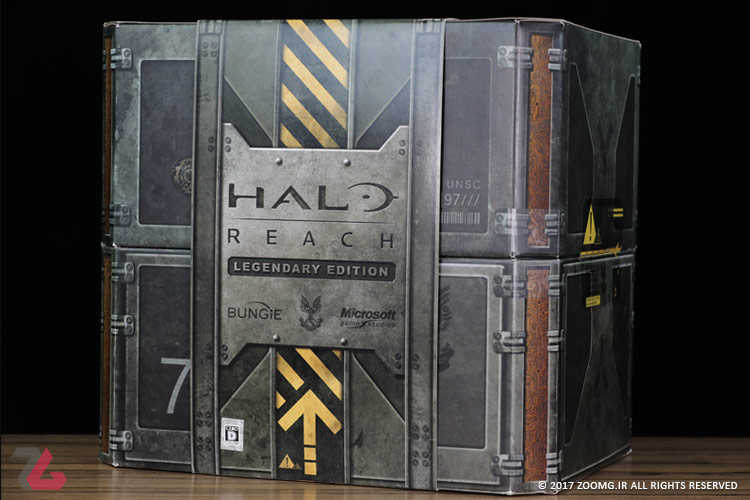 جعبه گشایی نسخه legendary بازی halo reach