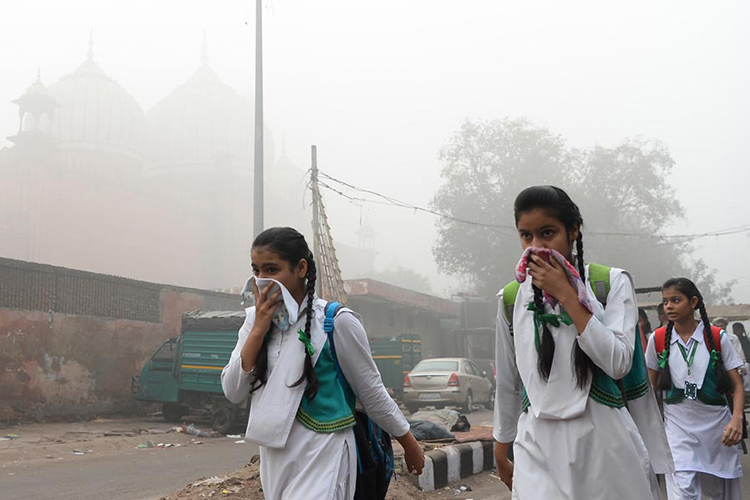 new delhi pollution