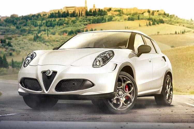 alfa romeo 4c suv شاسی بلند آلفارومئو