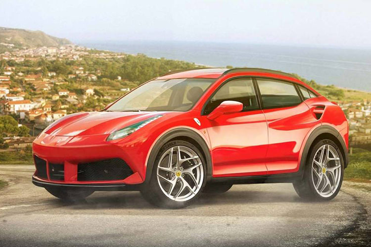 ferrari 488 suv / شاسی بلند فراری