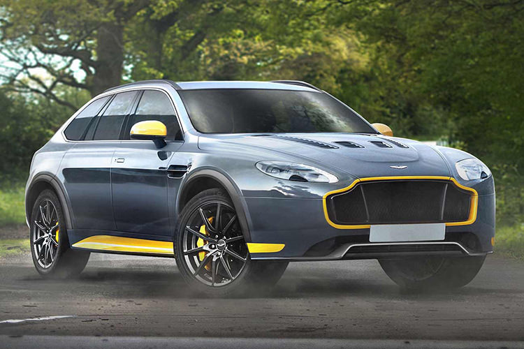 شاسی بلند استون مارتین ونتیج / aston martin vantage suv