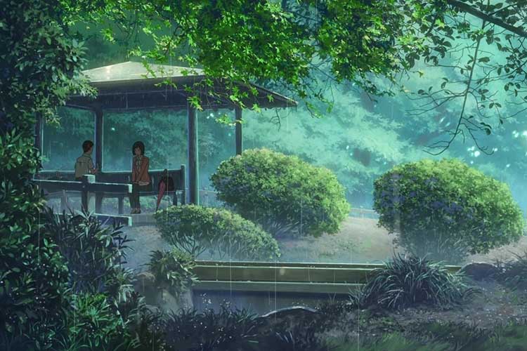 نقد انیمه the garden of words - باغی از کلمات