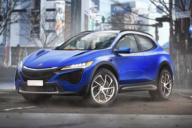 honda nsx suv / شاسی بلند هوندا