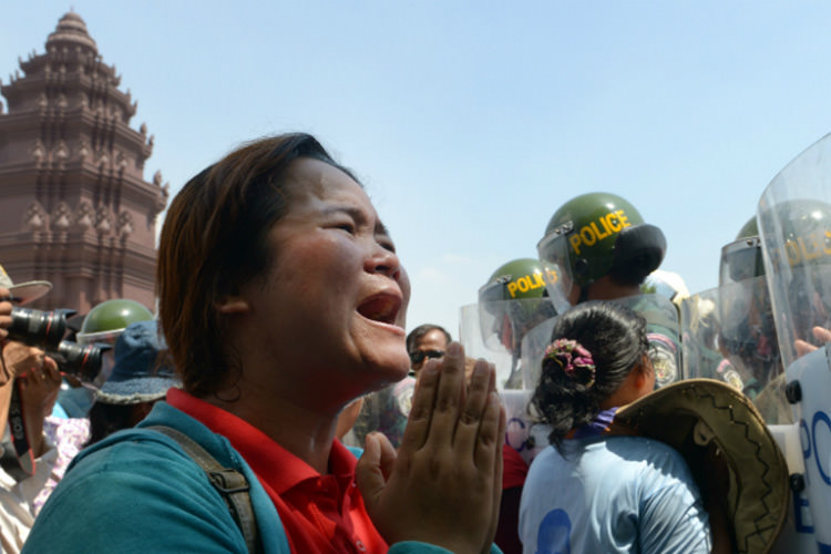 تظاهرات در کامبوج / Protests in Cambodia