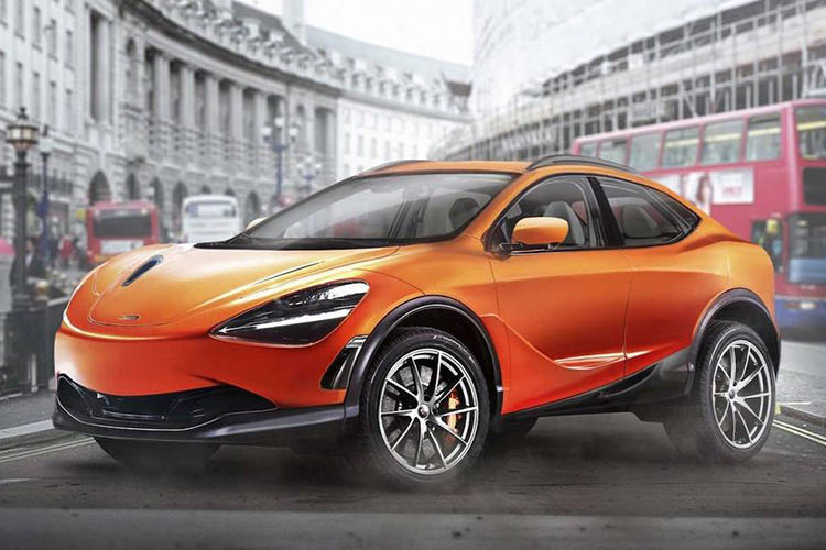 شاسی بلند مک لارن / mclaren 720s suv