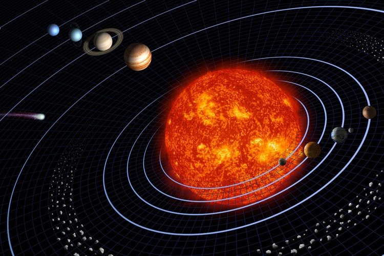 منظومه شمسی چگونه شکل گرفت