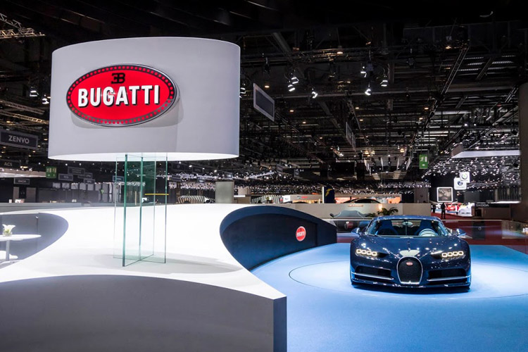 بوگاتی، برگزیده‌ی زیباترین سالن در موتورشوی ژنو 2017