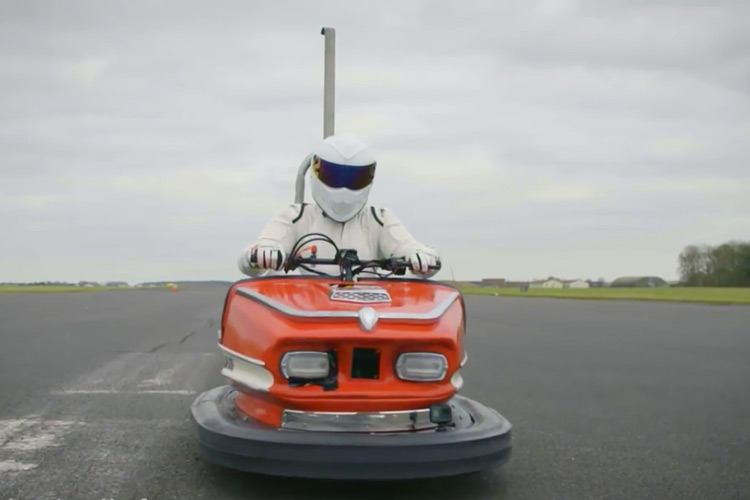 رکورد سرعت ۱۶۰ کیلومتر بر ساعت ماشین شهر بازی توسط استیگ