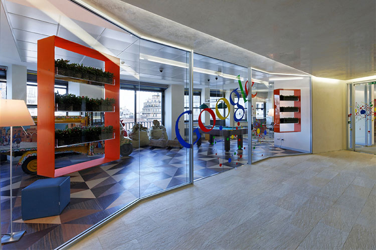 طراحی دفتر کار گوگل، شعبه‌ ایتالیا