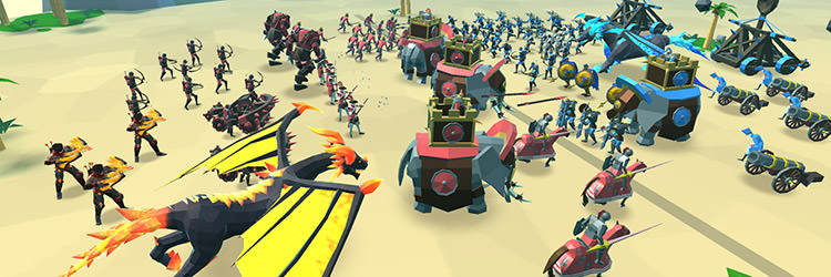 بازی اندروید Epic Battle Simulator 2