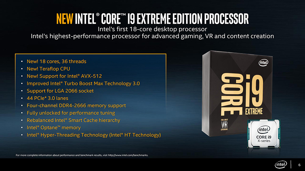 پردازنده های core i9 اینتل