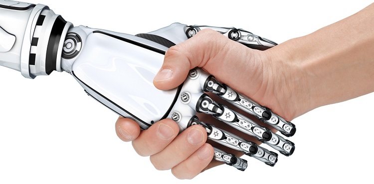 handshake with robots