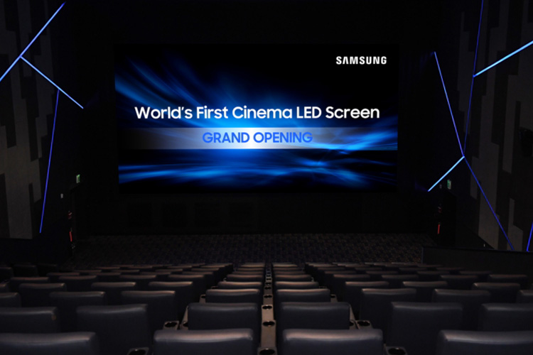 سامسونگ اولین سینمای LED جهان را رونمایی کرد
