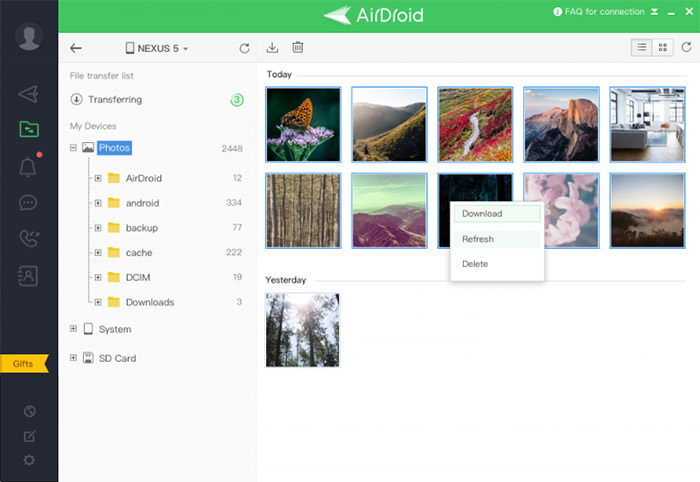 AirDroid PicTransfer