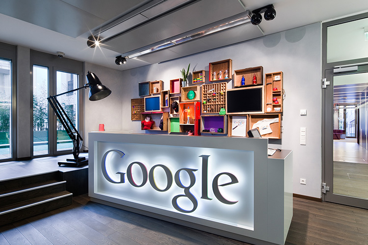طراحی دفتر کار گوگل؛ شعبه دوسلدورف آلمان