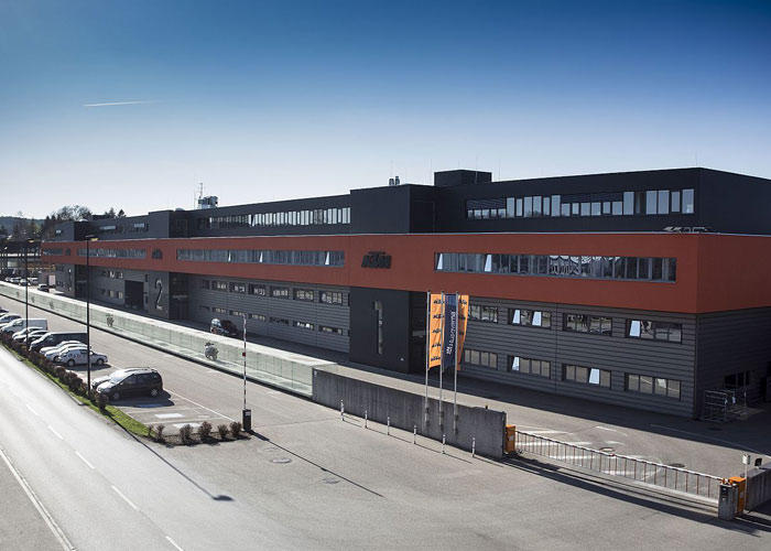 ساختمان اصلی شرکت KTM اتریش