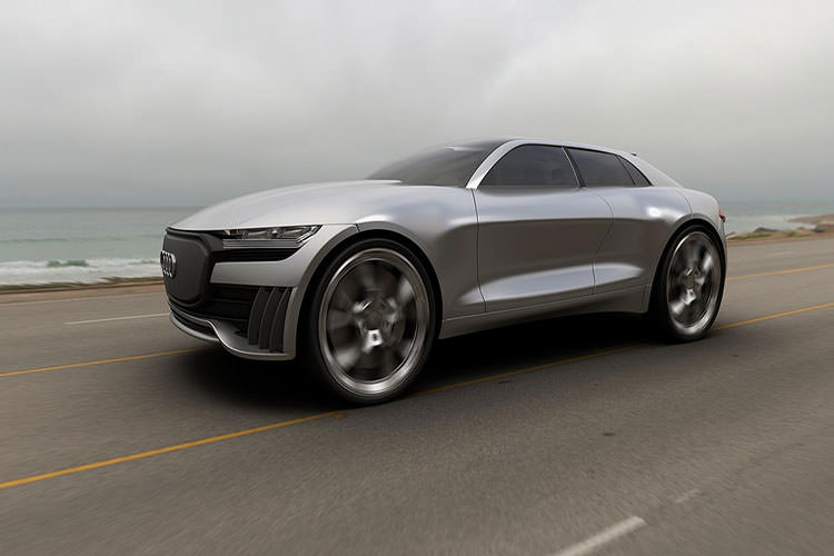 رونمایی آئودی از شاسیبلند مفهومی Q4 E-Tron